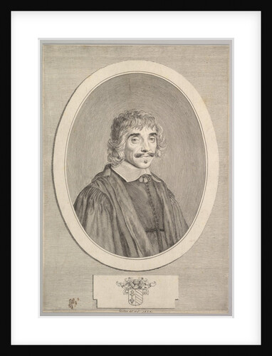 Jean Perrault, 1652 by Claude Mellan