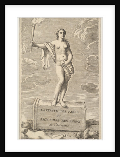 Feminine Figure by Claude Mellan