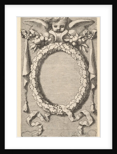 Title Page: Desmarets de Saint-Sorlin, L'Office de la Vierge Marie, 1645 by Claude Mellan