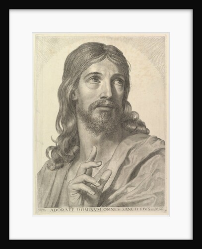 Bust of the Adult Christ, 1652 by Claude Mellan