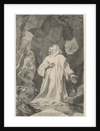 St. Bruno by Claude Mellan
