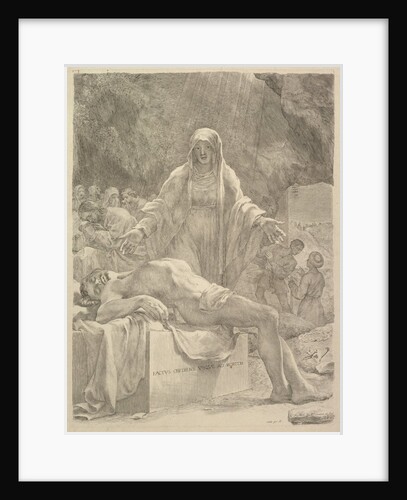 Lamentation, 1683 by Claude Mellan