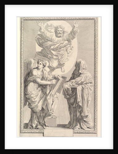 Frontispiece to the Bible, 1642 by Claude Mellan