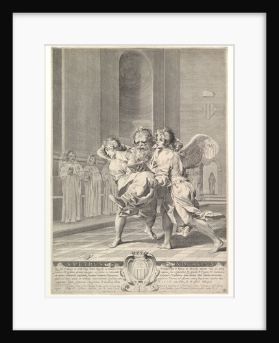 Saint Peter Nolasque, 1627 by Claude Mellan