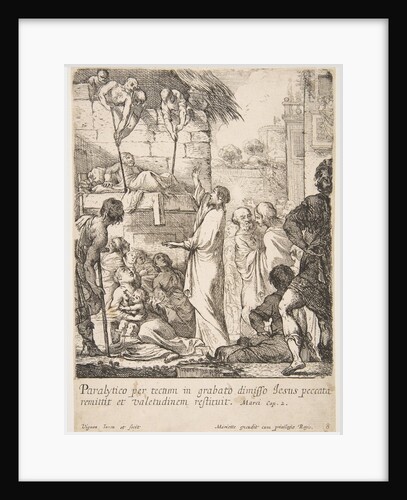 Healing the Paralyti by Claude Vignon