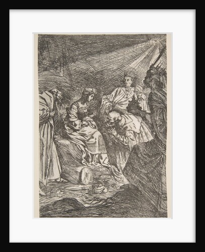 The Adoration of the Magi, 1619 by Claude Vignon