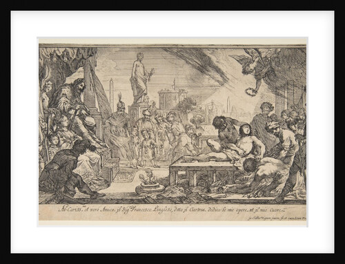 The Martyrdom of St. Lawrence, ca. 1627 by Claude Vignon