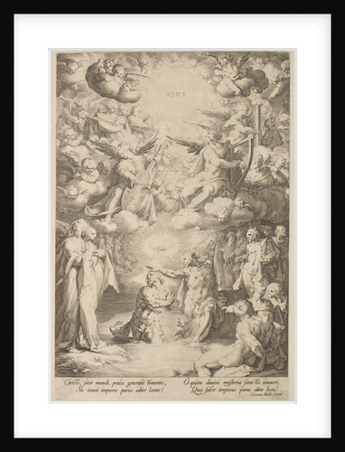 Baptism of Christ, ca. 1600 by Cornelis Cornelisz van Haarlem/Jan Muller