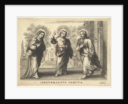 Conversatio sancta by Cornelis Galle I