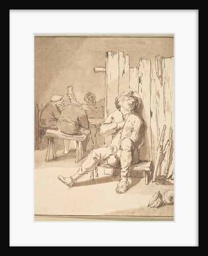 Drunken Farmer in an Inn, 1775 by Cornelis Ploos van Amstel