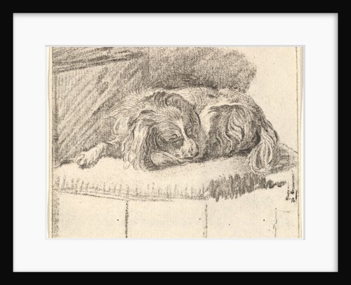 Sleeping Dog, 1777 by Cornelis Ploos van Amstel