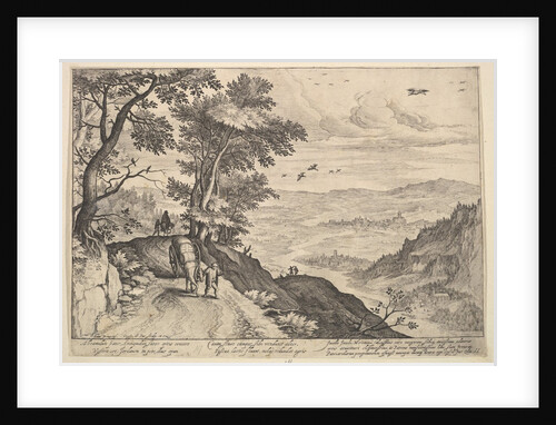 Path over a Valley by Crispijn de Passe I
