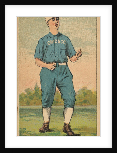 Ryan, Right Field, Chicago, from the Gold Coin series for Gold Coin Chewing Tobacco, 1887 by D Buchner & Co