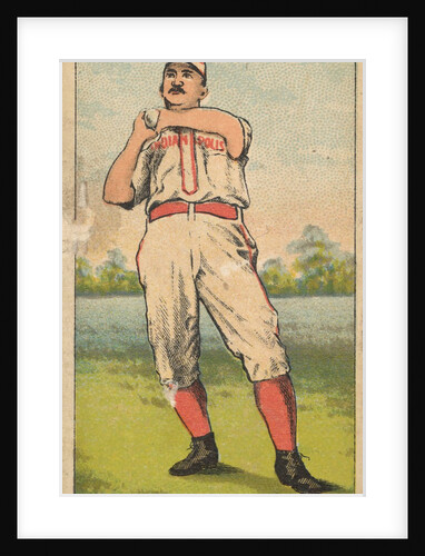 Seery, Left Field, Indianapolis, from the Gold Coin series for Gold Coin Chewing To…, 1887 by D Buchner & Co