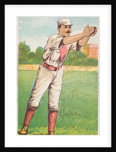 Seery, Left Field, Indianapolis, from the Gold Coin series for Gold Coin Chewing To…, 1887 by D Buchner & Co