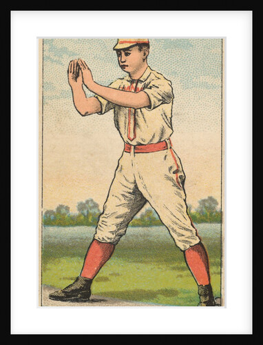 Shomberg, 1st Base, Indianapolis, from the Gold Coin series for Gold Coin Chewing T…, 1887 by D Buchner & Co