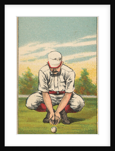 Smith, Shortstop, Pittsburgh, from the Gold Coin series for Gold Coin Chewing Tobacco, 1887 by D Buchner & Co