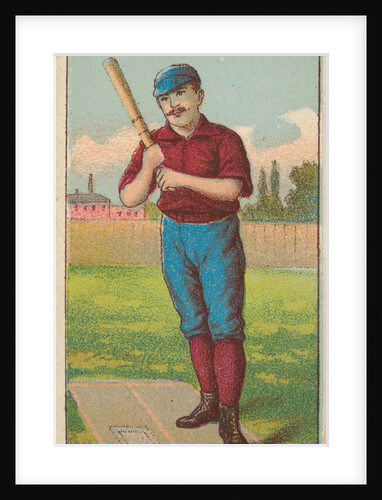 Sullivan, Batter, St. Louis, from the Gold Coin series for Gold Coin Chewing Tobacco, 1887 by D Buchner & Co