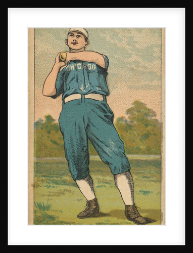 Sullivan, Left Field, Chicago, from the Gold Coin series for Gold Coin Chewing Toba…, 1887 by D Buchner & Co