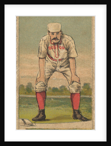 Sutton, 3rd Base, Boston, from the Gold Coin series for Gold Coin Chewing Tobacco, 1887 by D Buchner & Co