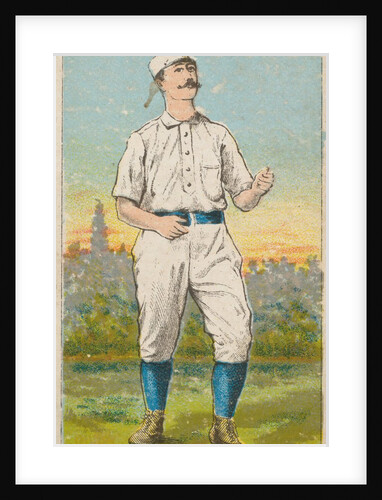Thompson, Right Field, Detroit, from the Gold Coin series for Gold Coin Chewing Tob…, 1887 by D Buchner & Co