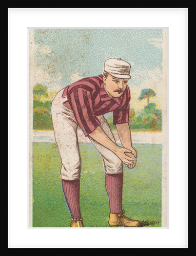 Ward, Shortstop, New York, from the 'Gold Coin' Tobacco Issue, 1887 by D Buchner & Co