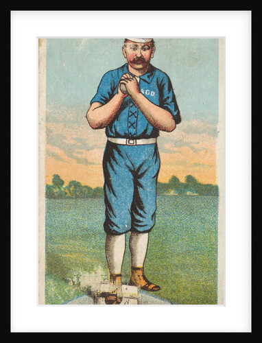 Williamson, 2nd Base, Chicago, from the 'Gold Coin' Tobacco Issue, 1887 by D Buchner & Co