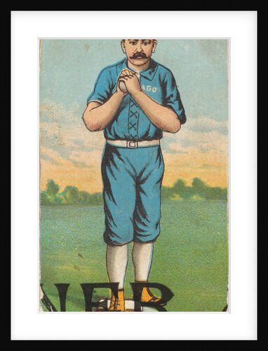 Williamson, 2nd Base, Chicago, from the 'Gold Coin' Tobacco Issue, 1887 by D Buchner & Co