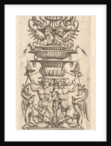 Candelabra grotesque, ca. 1485-1536 by Daniel Hopfer