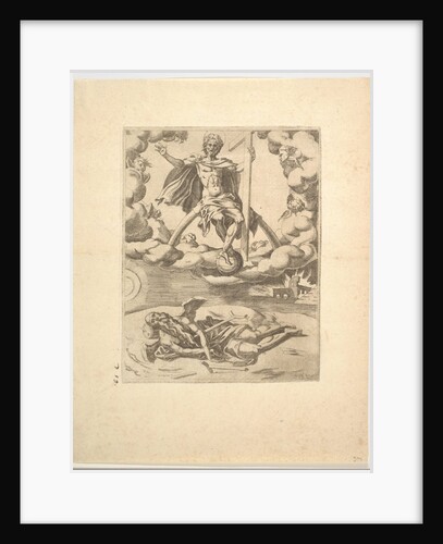 The Triumph of Divinity or Eternity from The Triumphs of Petrarch, ca. 1548-49 by Unknown