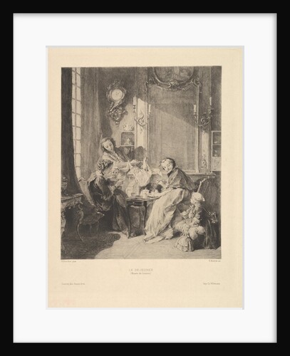 Breakfast, 1897 by Emile Boilvin