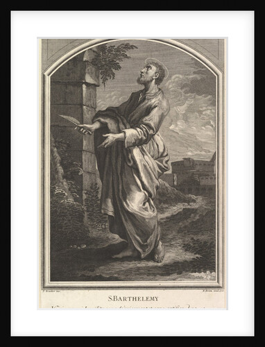 Saint Barthelemy, 1726 by Etienne Brion