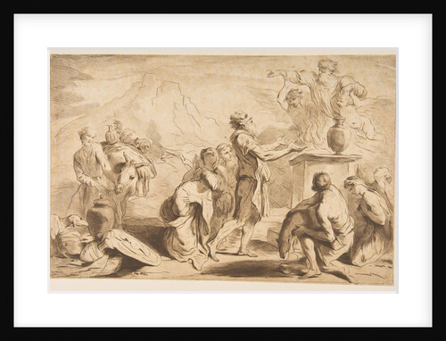 The Sacrifice of Noah, 1765 by Francesco Bartolozzi