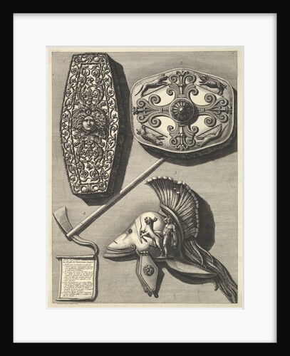 Parti in grande restaurati de' Trofei de Ottaviano August by Francesco Piranesi