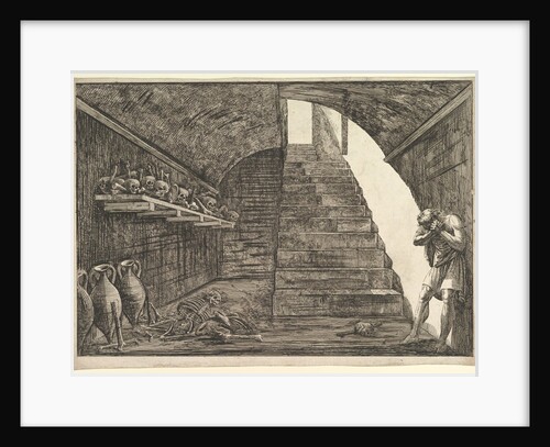 Prison Scene by Francesco Piranesi