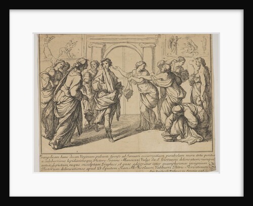 The wise and the foolish Virgins, 1728 by Francesco Zuccarelli