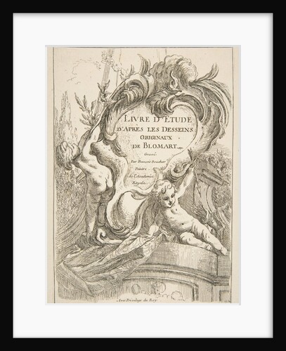 Title Page, 1753 by Francois Boucher