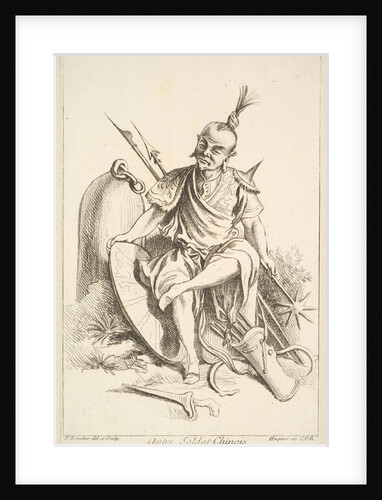 Other Chinese Soldier, 1738-45 by Francois Boucher