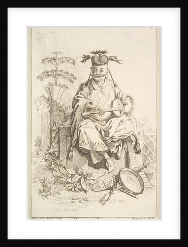 Chinese Musician, 1738-45 by Francois Boucher