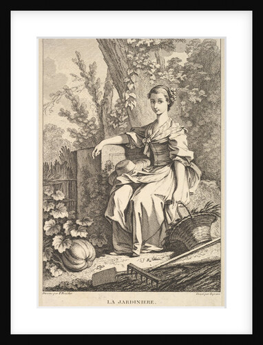The Gardener, 1741-63 by Francois Boucher