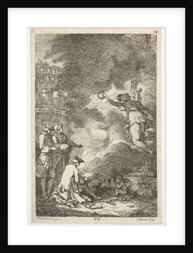 A Visit to Rome in 1764, 1764 by Franz Edmund Weirotter