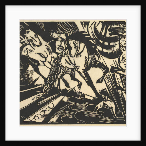 The Riding School, 1913 by Franz Marc