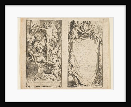 Vignettes pour les 'Tablettes historiques, topographiques et physiques de Bourgogne', 1755 by Etienne Fessard