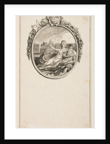 Inauguration de la statue equestre de Louis XV, 1766 by Pierre Chenu