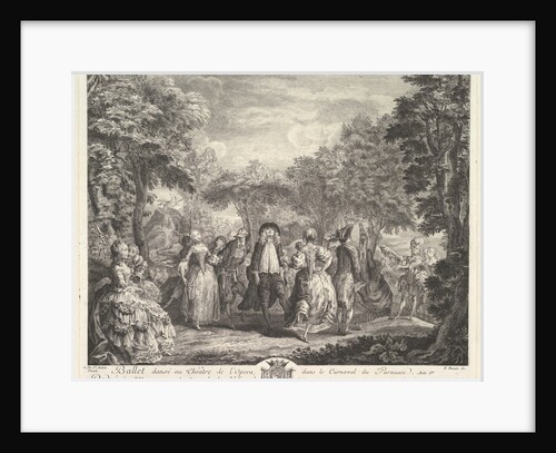 Le Carnaval du Parnasse, 1761-62 by Pierre François Basan