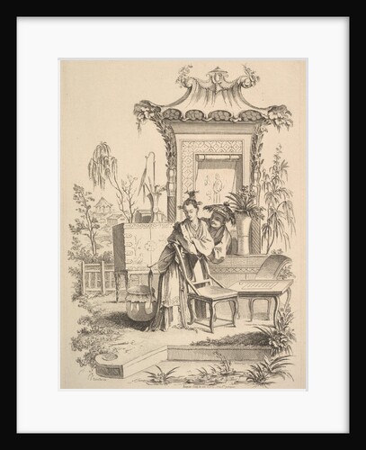Chinese Man and Woman, ca. 1742 by Gabriel Huquier