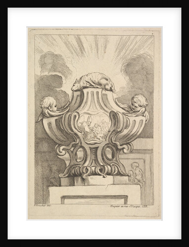 Design for an Urn, 1725-72 by Gabriel Huquier