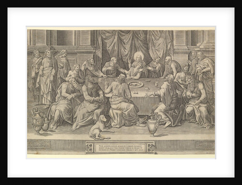 The Last Supper, 1564 by Gaspare Osello