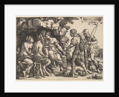 Thetis and Chiron, 1543 by Georg Pencz