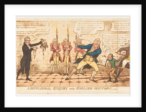 A Sepulchral Enquiry into English History, June 1, 1813 by George Cruikshank